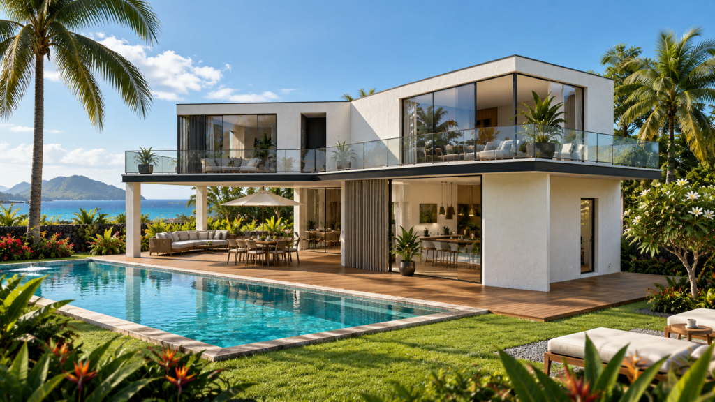 Modèle HAWAI — une villa contemporaine ouverte sur la lumière