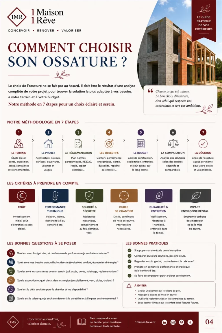 Méthode : comment choisir son ossature